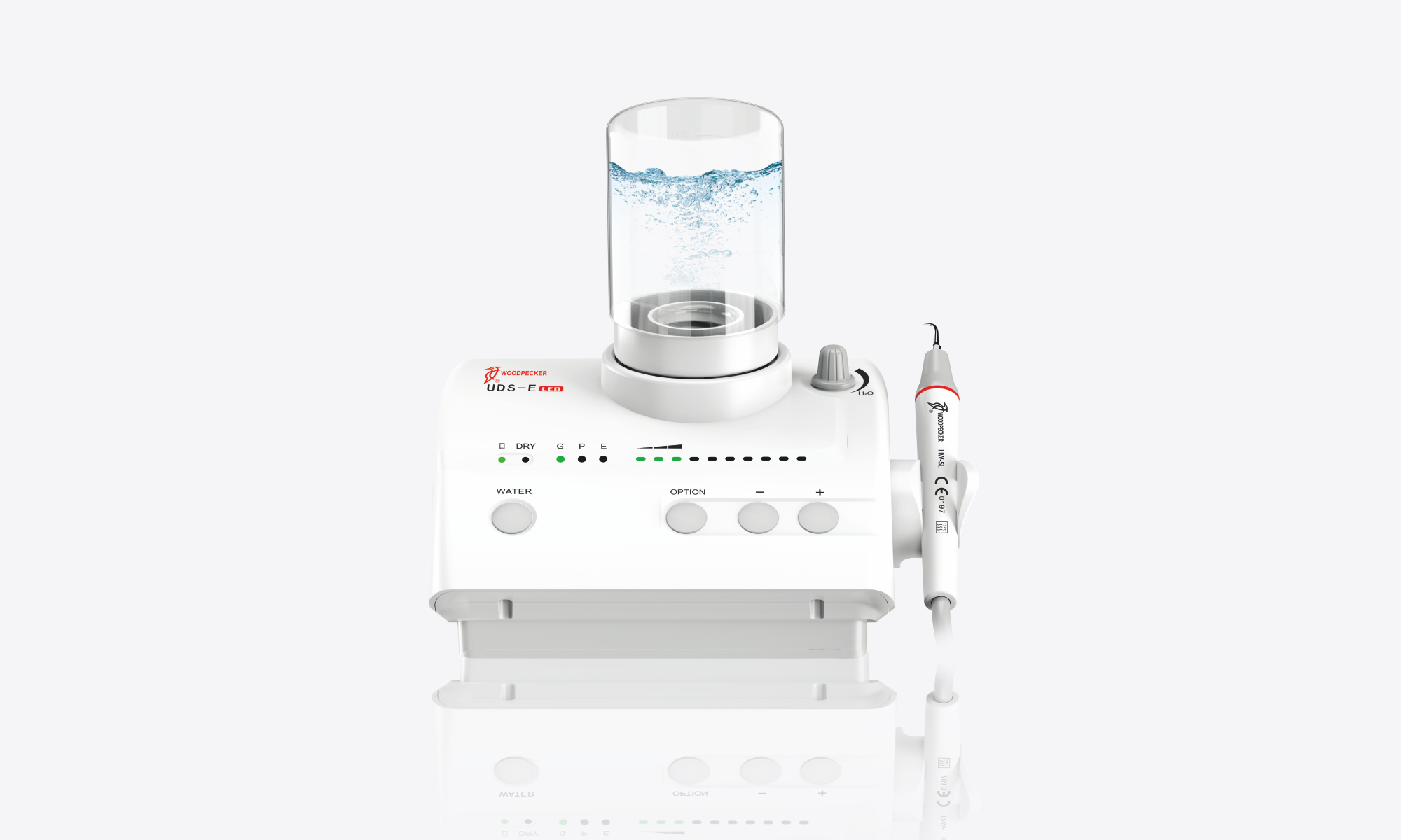 UDS-E LED Scaler Handpiece Display